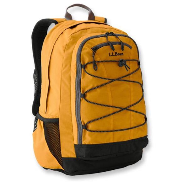 LL Bean Yellow Backpack - Picture 10 of 10